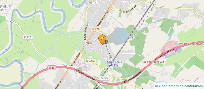 localisation de l'entreprise MADAME MARION VAUDEL  SAINT-DENIS-DE-PILE