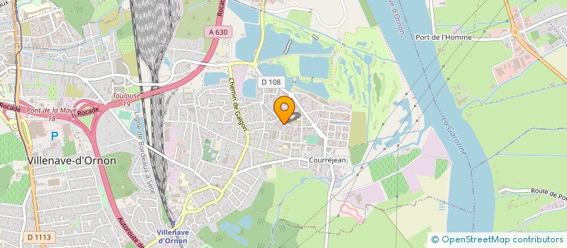 localisation de l'entreprise MADAME MARION VAYSSE  VILLENAVE-D'ORNON