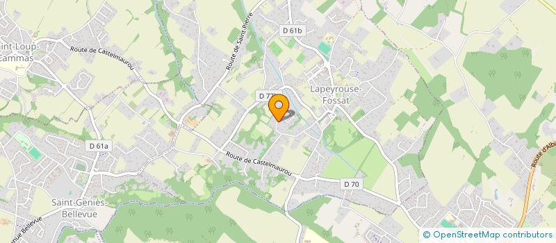 localisation de l'entreprise MADAME MARION VAYSSETTES à LAPEYROUSE-FOSSAT