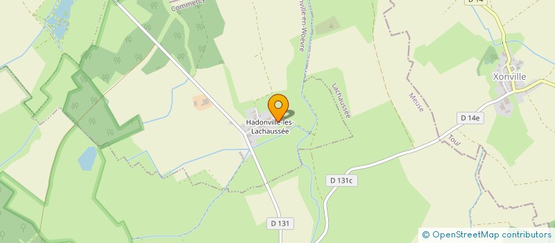 localisation de l'entreprise MADAME MARION VELTEN à AVILLERS-SAINTE-CROIX