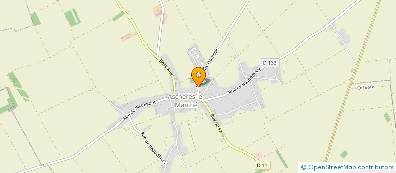 localisation de l'entreprise MADAME MARION VENARD à ASCHERES-LE-MARCHE
