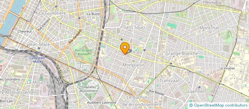 localisation de l'entreprise MADAME MARION VERBORG à LYON