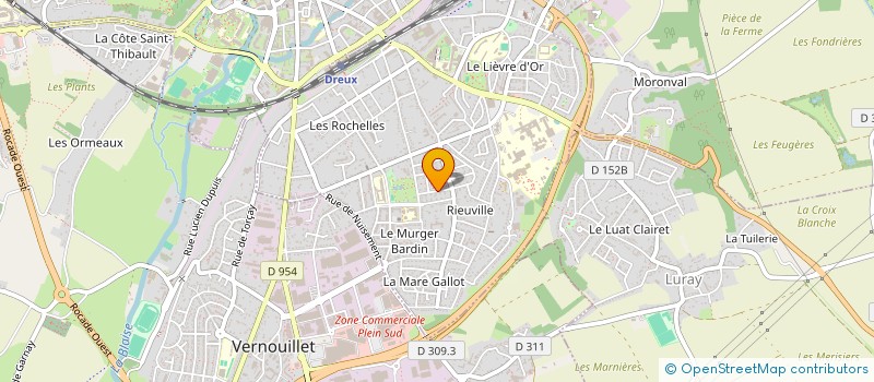 localisation de l'entreprise MADAME MARION VERE à DREUX
