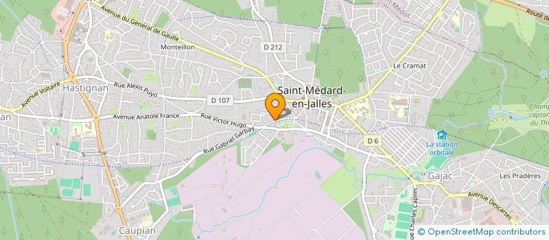 localisation de l'entreprise MADAME MARION VERSAPUECH à SAINT-MEDARD-EN-JALLES