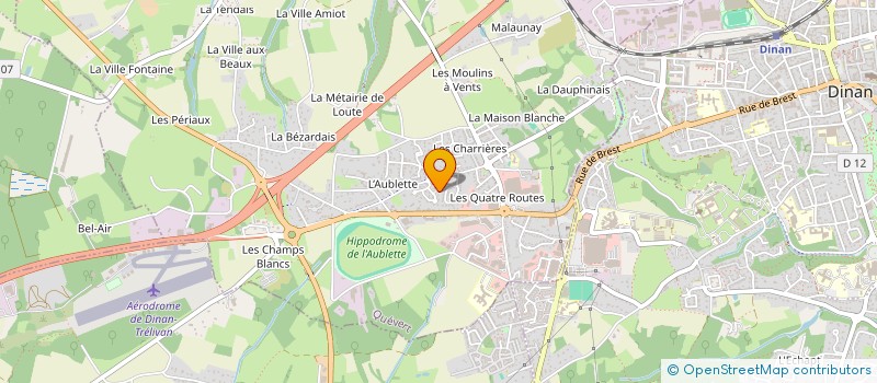 localisation de l'entreprise MADAME MARION VICTORIEN  QUEVERT