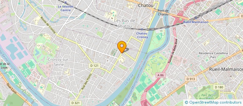 localisation de l'entreprise MADAME MARION VIDAUD à CROISSY-SUR-SEINE