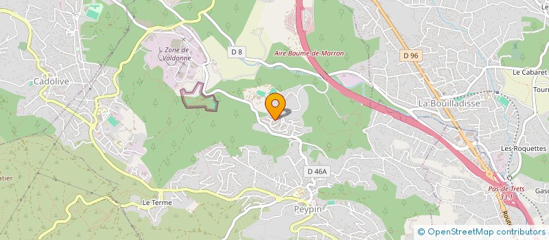 localisation de l'entreprise MADAME MARION VINCENT  PEYPIN