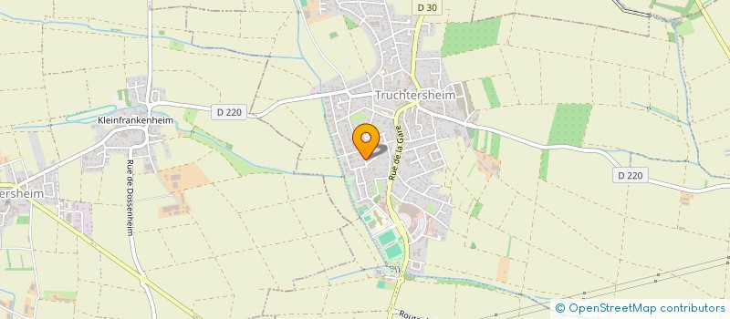 localisation de l'entreprise MADAME MARION VOEGELE à TRUCHTERSHEIM