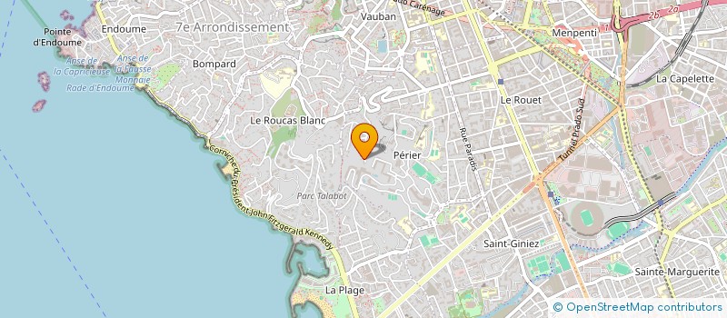 localisation de l'entreprise MADAME MARION VOLLE à MARSEILLE