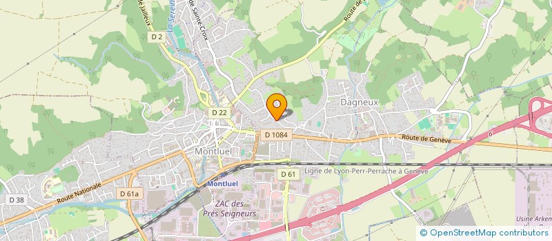 localisation de l'entreprise MADAME MARION VUICHARD  BEAUVERNOIS