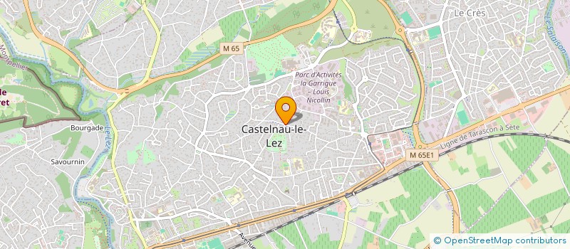 localisation de l'entreprise MADAME MARION WAGNON à CASTELNAU-LE-LEZ