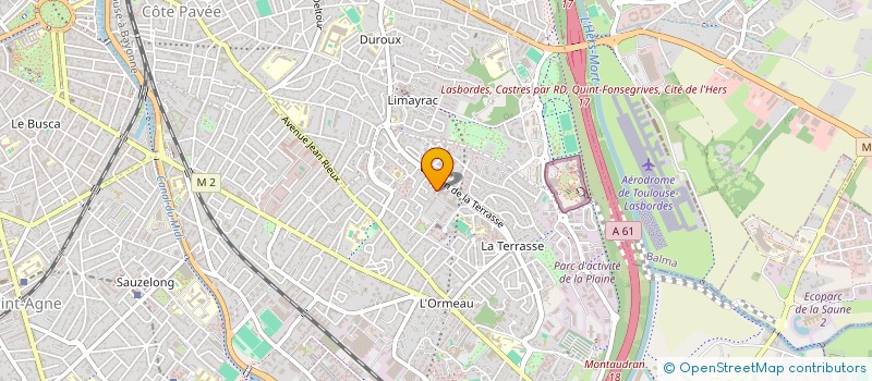 localisation de l'entreprise MADAME MARION WATRIN à TOULOUSE
