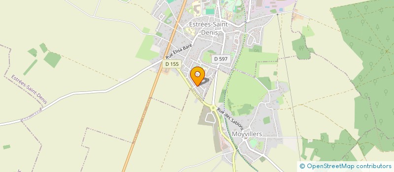 localisation de l'entreprise MADAME MARION WEBER  ESTREES-SAINT-DENIS