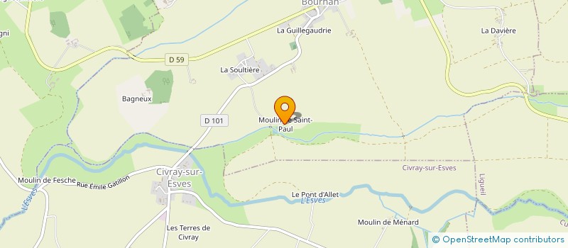 localisation de l'entreprise MADAME MARION WROBEL à BOURNAN