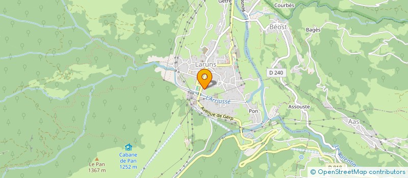 localisation de l'entreprise MADAME MARIONA MASSANET SANTAMARIA  URRUGNE