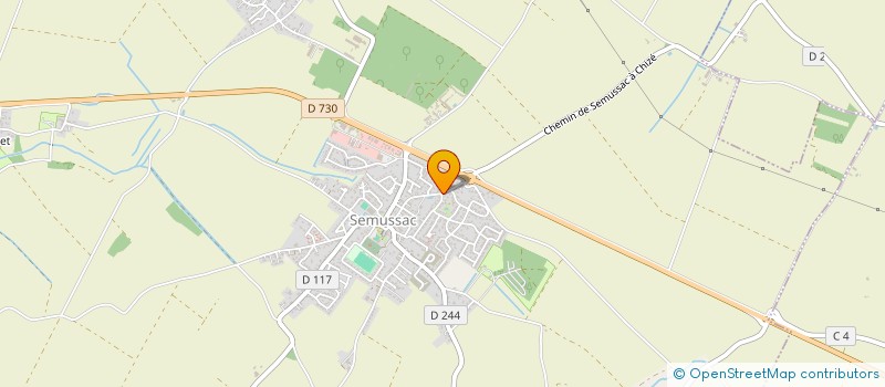 localisation de l'entreprise MADAME MARIS MONTAS  COZES