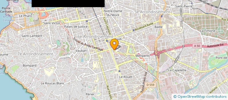 localisation de l'entreprise MADAME MARISA PEARSON à MARSEILLE