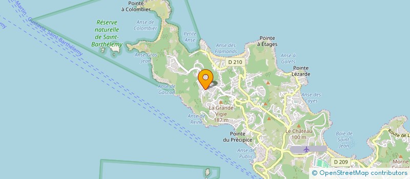 localisation de l'entreprise MADAME MARISA RIBEIRO OLIVEIRA à SAINT-BARTHELEMY