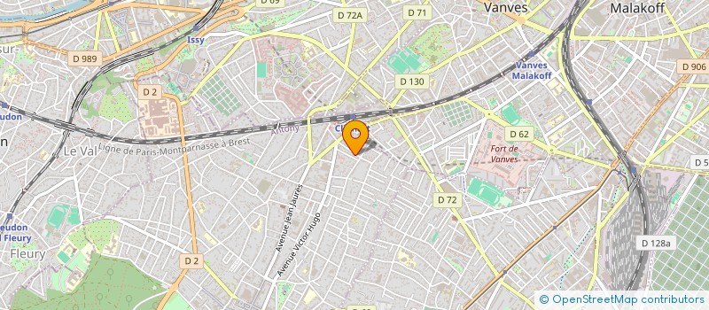 localisation de l'entreprise MADAME MARISA SABATTO à CLAMART