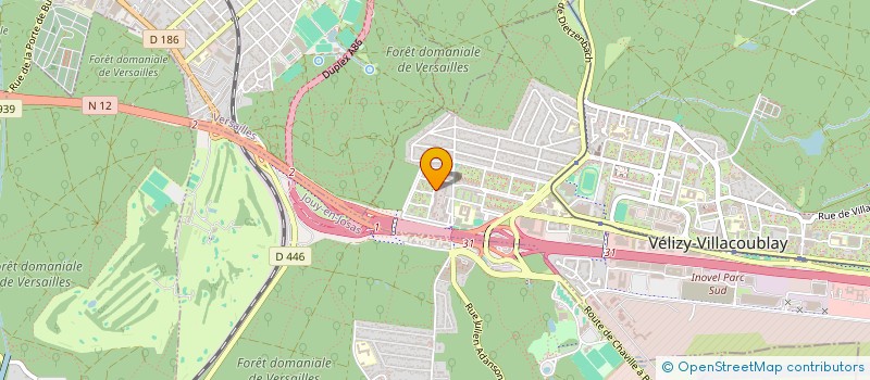 localisation de l'entreprise MADAME MARISA SANTOS ANTUNES  VELIZY-VILLACOUBLAY