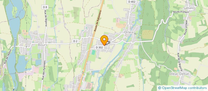 localisation de l'entreprise MADAME MARISE GEELS  ORLEIX