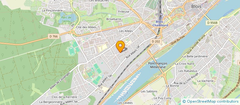 localisation de l'entreprise MADAME MARISE ISABELLE  BLOIS