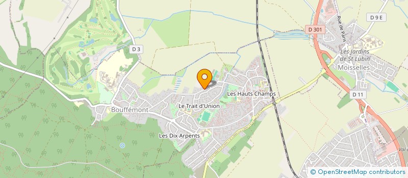 localisation de l'entreprise MADAME MARISE LEONARDIS  BOUFFEMONT