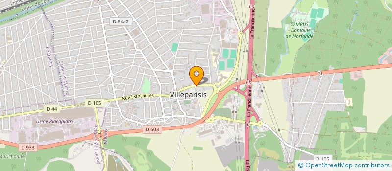localisation de l'entreprise MADAME MARISELA CIURAR  VILLEPARISIS
