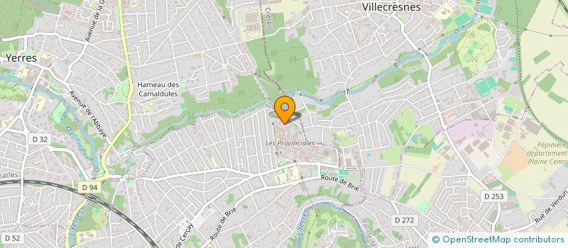 localisation de l'entreprise MADAME MARISKA GNABRY  BRUNOY