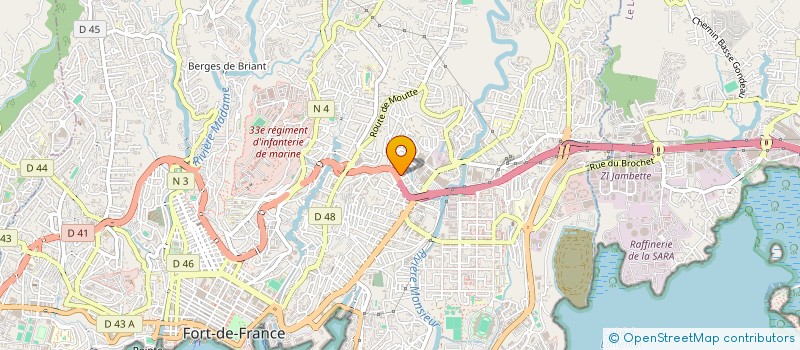 localisation de l'entreprise MADAME MARISKA GUDUFF  FORT-DE-FRANCE