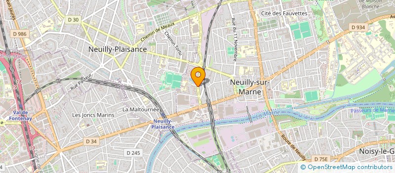 localisation de l'entreprise MADAME MARISOL CEBALLOS ECHAVARRIA  NEUILLY-SUR-MARNE