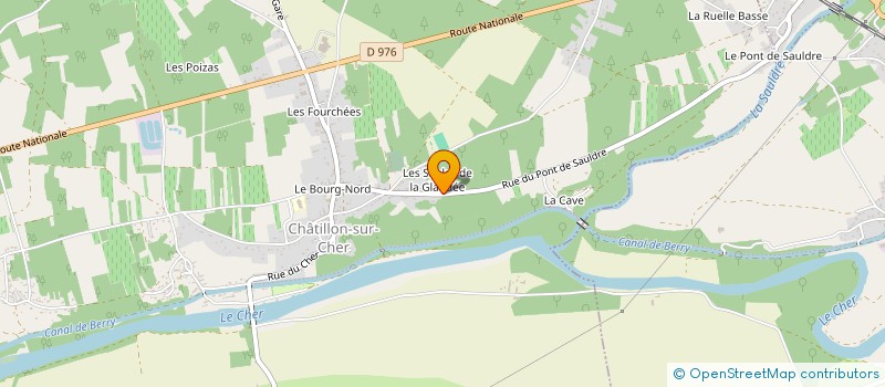 localisation de l'entreprise MADAME MARISOL LEBRUN à CHATILLON-SUR-CHER