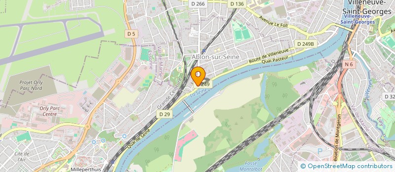 localisation de l'entreprise MADAME MARISSA KAIDI  ABLON-SUR-SEINE