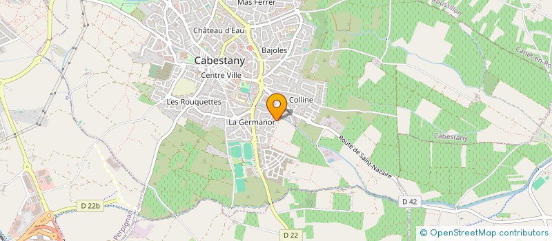 localisation de l'entreprise MADAME MARITA CRACIUN  CABESTANY