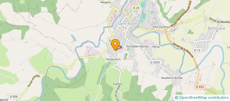 localisation de l'entreprise MADAME MARITCHU CHOHOBIGARAT  LUXE-SUMBERRAUTE