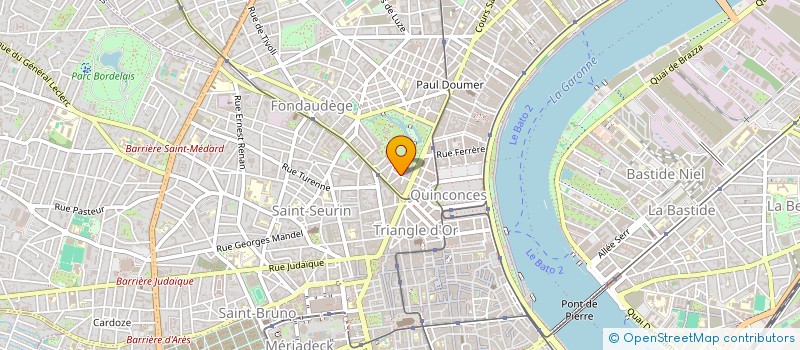 localisation de l'entreprise MADAME MARITCHU SIEULANNE  BORDEAUX