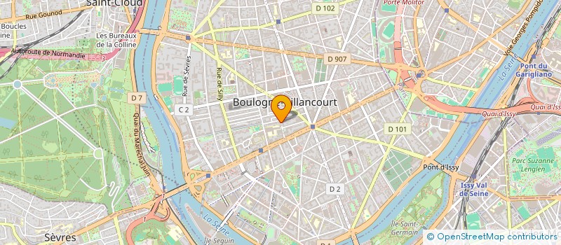 localisation de l'entreprise MADAME MARITESS ALIP à BOULOGNE-BILLANCOURT