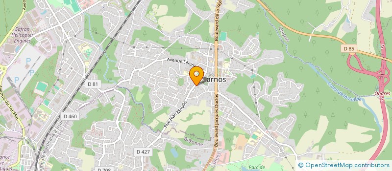 localisation de l'entreprise MADAME MARITXU BARETS  TARNOS