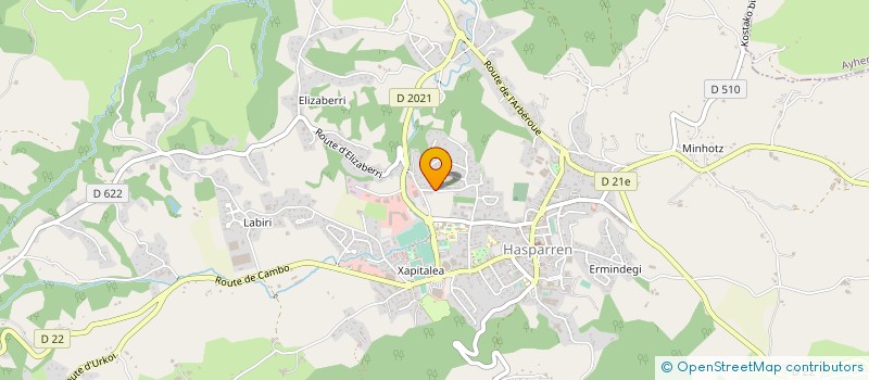 localisation de l'entreprise MADAME MARITXU IDIART  HASPARREN