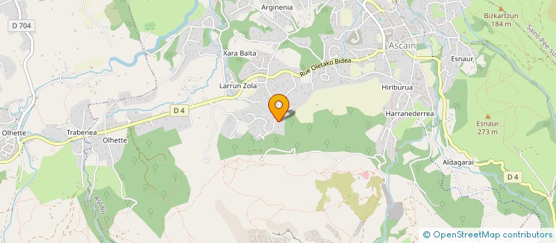 localisation de l'entreprise MADAME MARITXU IRIARTE  SARE