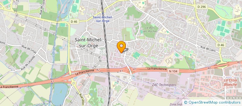 localisation de l'entreprise MADAME MARITZA CONDE PIQUER à SAINT-MICHEL-SUR-ORGE