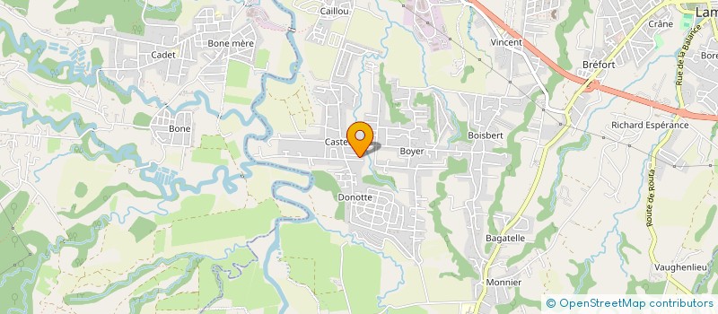 localisation de l'entreprise MADAME MARITZA VITAL NEMORIN  LAMENTIN