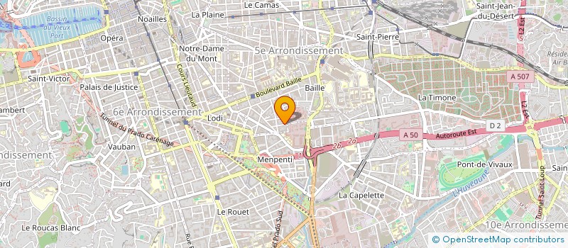 localisation de l'entreprise MADAME MARIVIC SOTELO à MARSEILLE