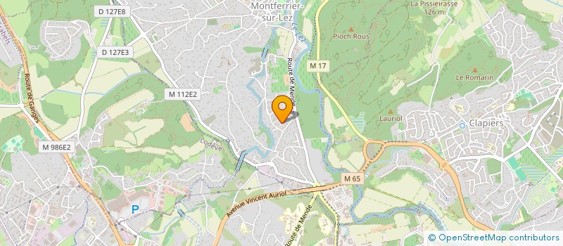 localisation de l'entreprise MADAME MARIVONNE ALMUNEAU  MONTFERRIER-SUR-LEZ