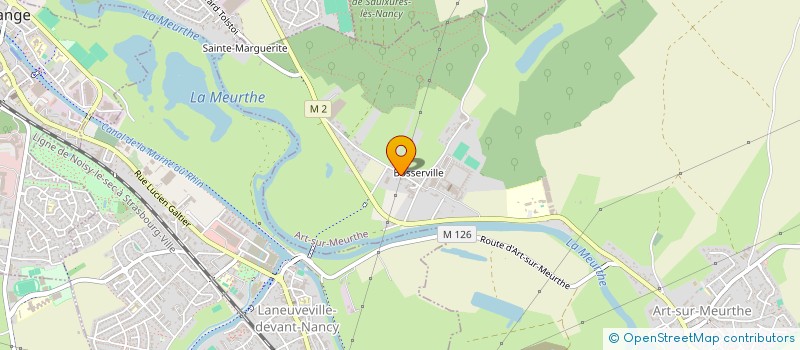 localisation de l'entreprise MADAME MARIVONNE ARNOULD  ART-SUR-MEURTHE