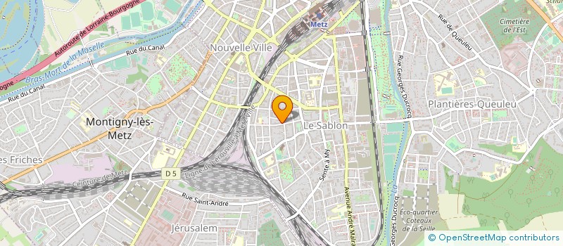 localisation de l'entreprise MADAME MARIYA BAYUR  METZ