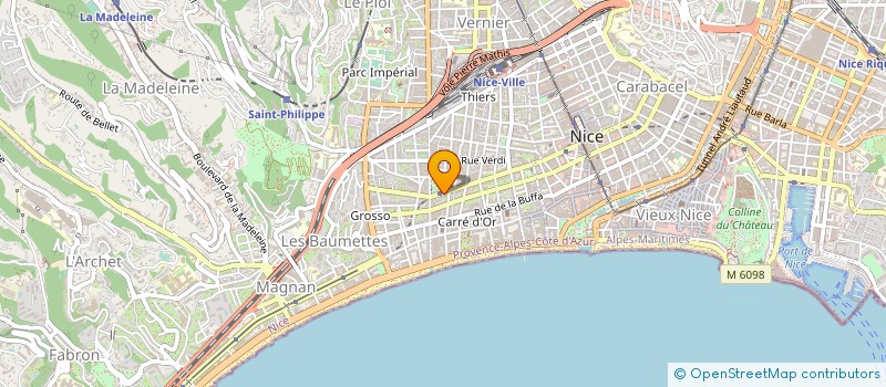 localisation de l'entreprise MADAME MARIYANA IVANOVA à NICE