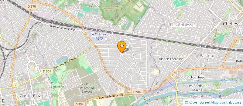 localisation de l'entreprise MADAME MARIYANA MARKOVA  GAGNY