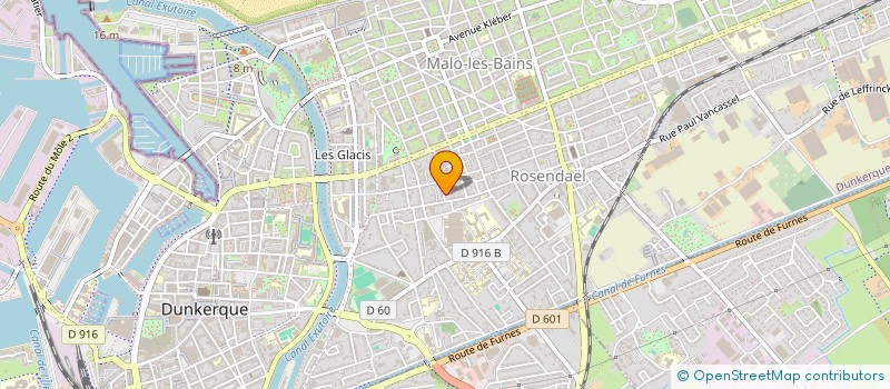 localisation de l'entreprise MADAME MARIZA GOMES RODRIGUES à DUNKERQUE