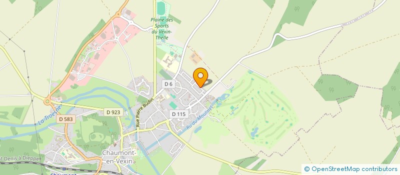 localisation de l'entreprise MADAME MARIZELIA FERREIRA DOS SANTOS  CHAUMONT-EN-VEXIN